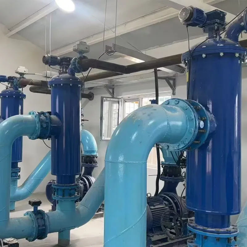 Koelwaterfiltratie van het bouwen