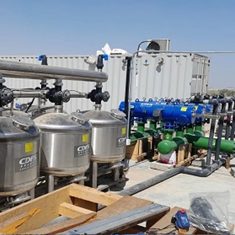 Peruaans project voor bewatering van blauwbessen met rivierwater