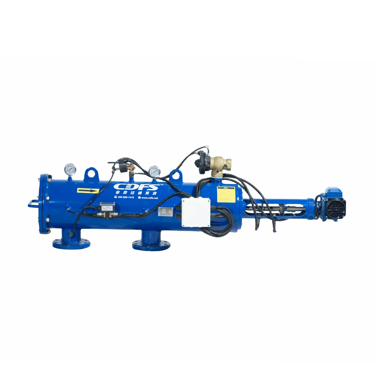 DLX-FW elektrisch zuigen zelfreinigend filter