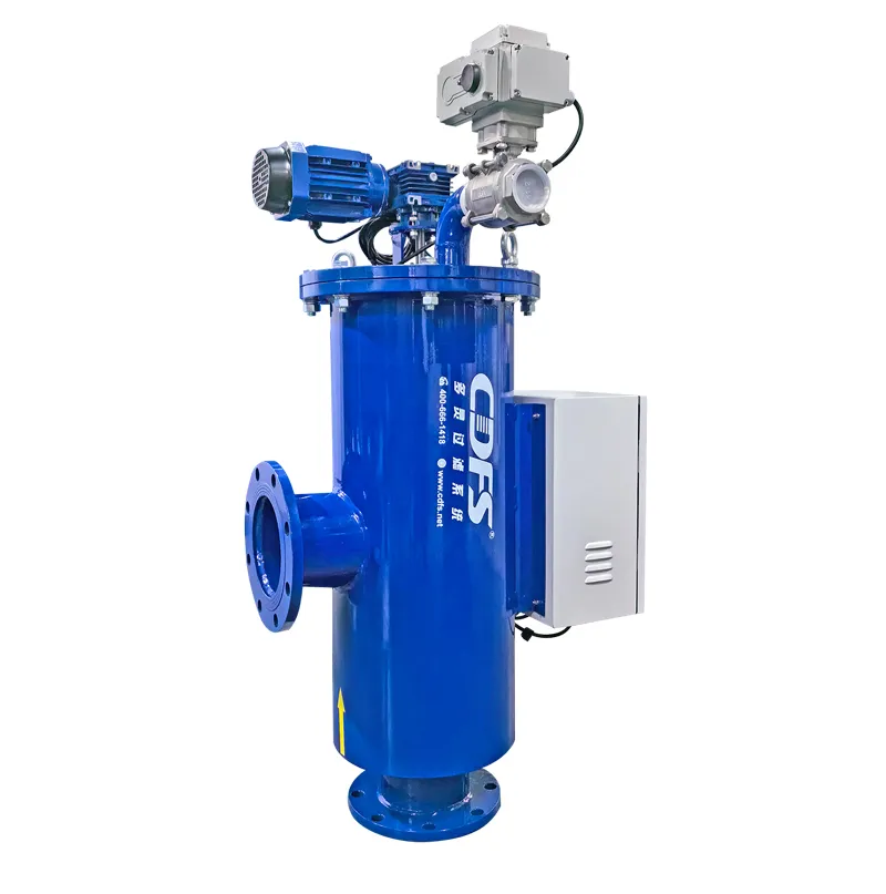 FL-serie zelfreinigend filter met elektrische borstel