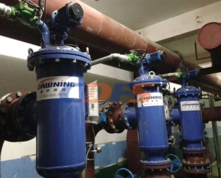 Koelwaterfiltratie van het bouwen