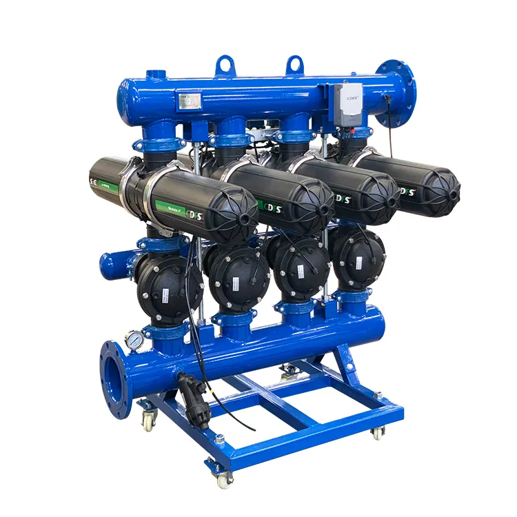 4 inch 3 stks automatische backwash -schijffilter